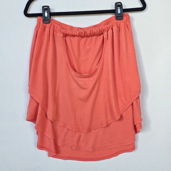 Free People Beach Coral Layered Tube Top - Picture 3 of 4